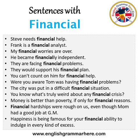 financial in english.